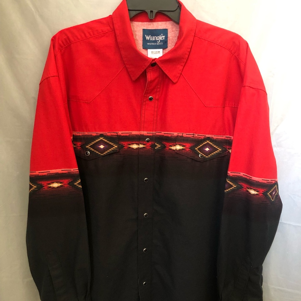Men’s Wrangler Western Snap Shirt